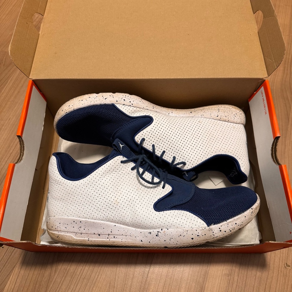 Jordan Eclipse Off Court Sneakers Size 13 Blue and White